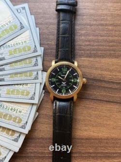 Watch Pilot Aviator Automatic Soviet USSR Military Russian Raketa Vintage Date Watch Pilot Aviator Automatic Soviet USSR Military Russian Raketa Vintage Date