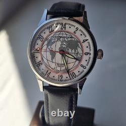 Watch Raket? 24h Automatic Wrist Men's Russian Soviet USSR