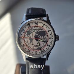 Watch Raket? 24h Automatic Wrist Men's Russian Soviet USSR