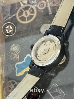 Watch Raketa 24h Automatic Wrist Men Soviet USSR Polar Day Russian Black Vintage