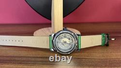 Watch Raketa 24h Automatic Wrist Polar Green Dial Mens Russian Soviet USSR Rare