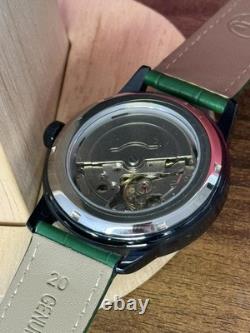 Watch Raketa 24h Automatic Wrist Polar Green Dial Mens Russian Soviet USSR Rare