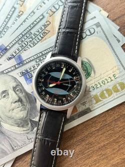 Watch Raketa 24h Mechanical Wrist Men's Russian Vintage Soviet USSR Polar Day