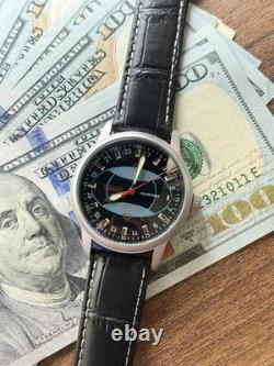 Watch Raketa 24h Mechanical Wrist Men's Russian Vintage Soviet USSR Polar Day