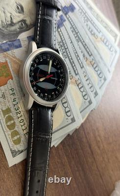 Watch Raketa 24h Mechanical Wrist Men's Russian Vintage Soviet USSR Polar Day