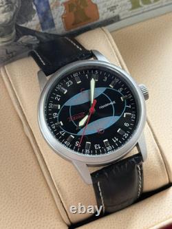 Watch Raketa 24h Mechanical Wrist Men's Russian Vintage Soviet USSR Polar Day