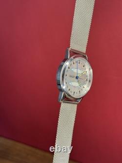 Watch Raketa 24h Mechanical Wrist Polar Mens Russian Soviet Vintage USSR Strap