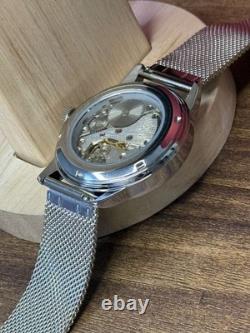 Watch Raketa 24h Mechanical Wrist Polar Mens Russian Soviet Vintage USSR Strap