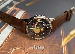 Watch Raketa Moon & Sun Soviet Mechanical USSR Russian Planets Copernic Vintage