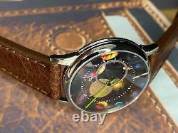 Watch Raketa Moon & Sun Soviet Mechanical USSR Russian Planets Copernic Vintage