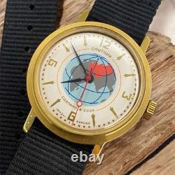 Watch Raketa Sputnik Mechanical Kirova Soviet USSR Russian Men Military RARE