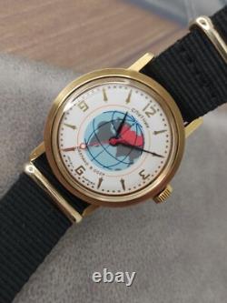 Watch Raketa Sputnik Mechanical Kirova Soviet USSR Russian Men Military RARE