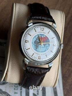 Watch Raketa Sputnik Mechanical Kirovskie Vintage Soviet USSR Russian Men's RARE