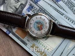 Watch Raketa Sputnik Mechanical Kirovskie Vintage Soviet USSR Russian Men's RARE