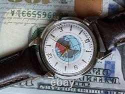Watch Raketa Sputnik Mechanical Kirovskie Vintage Soviet USSR Russian Men's RARE
