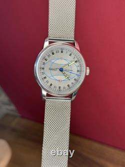 Watch Rakets 24h Mechanical Wrist Polar Mens Russian Soviet USSR Strap Vintage
