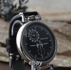 Watch Regulator Molniya Mechanical PILOT Wrist Aviator Russian Men USSR Molnja