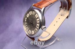Watch Rome Style Art Deco Russian Soviet Ussr Luxury Excellent Open Back 1