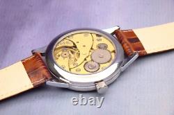 Watch Rome Style Art Deco Russian Soviet Ussr Luxury Excellent Open Back 1