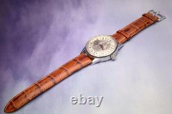 Watch Rome Style Art Deco Russian Soviet Ussr Luxury Excellent Open Back 1
