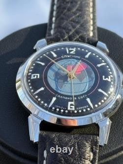 Watch Sputnik Mechanical Kirova Raketa Vintage Soviet USSR Russian Men's Wrist