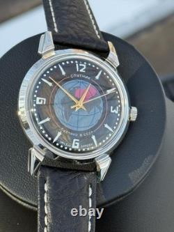 Watch Sputnik Mechanical Kirova Raketa Vintage Soviet USSR Russian Men's Wrist