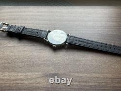 Watch Start Mechanical Wrist Classic Mens Russian Leather Soviet USSR Strap Rare