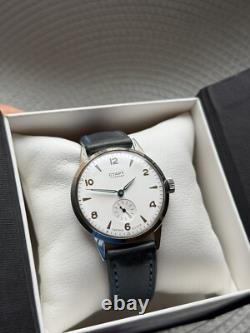 Watch Start Mechanical Wrist Classic Mens Russian Leather Soviet USSR Strap Rare