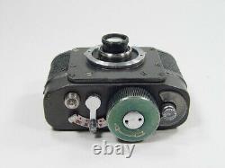 Working Ajax F-21 Vintage USSR Russian Military KGB Spy Film 21mm Mini Camera #4