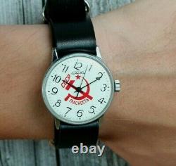 Wrist watch USSR Raketa GLASNOST 36 mm Vintage Soviet Mechanical USSR Russian