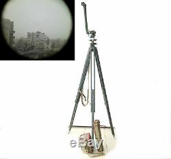 Ww2 Russian Soviet Tripod Optic Periscope Sight Pab + Case Army Field Glass Wwii