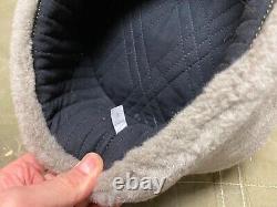 Wwii Soviet Russian M1935 Winter Ushanka Hat & Star-size 2xlarge, 61