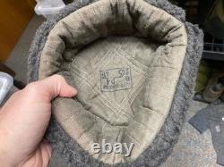 Wwii Soviet Russian M1935 Winter Ushanka Hat & Star-size Large 4, 59-60