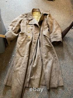 Wwii Soviet Russian M1941 Winter Wool Officer Overcoat Greatcoat-size 3 (42-44r)