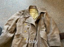 Wwii Soviet Russian M1941 Winter Wool Officer Overcoat Greatcoat-size 3 (42-44r)