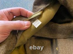 Wwii Soviet Russian M1941 Winter Wool Officer Overcoat Greatcoat-size 3 (42-44r)