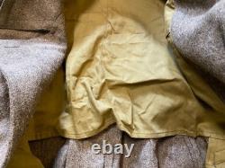 Wwii Soviet Russian M1941 Winter Wool Officer Overcoat Greatcoat-size 3 (42-44r)