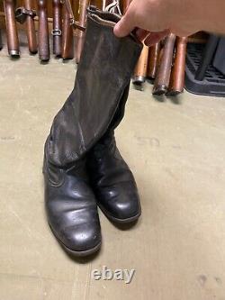 Wwii Soviet Russian Officer Combat Jackboots Boots-size 12