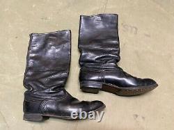 Wwii Soviet Russian Officer Combat Jackboots Boots-size 12