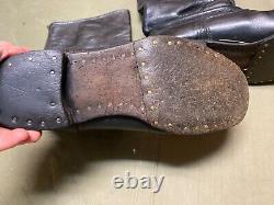 Wwii Soviet Russian Officer Combat Jackboots Boots-size 12