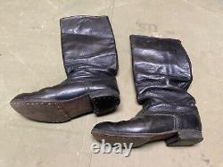 Wwii Soviet Russian Officer Combat Jackboots Boots-size 12