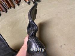 Wwii Soviet Russian Officer Combat Jackboots Boots-size 12
