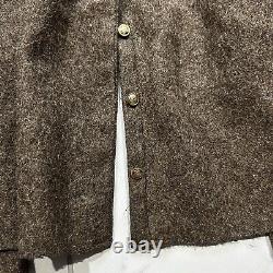 Wwii Soviet Russian Winter Wool Overcoat Greatcoat