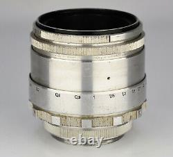 13-blades Silver Russie Urss Helios-44 Lens F2/58 M39 Monture (item 3)