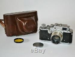1954 Urss Rare Russe Zorki 3 Leica Camera + Copy Lentille Jupiter-8, F2 / 50 MM (2)