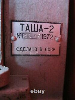 1972 Vintage Phone Bunker Mine Tasha-2 Union Soviétique Urss Russe