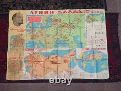 1978, Urss Soviet Lenin Russe Carte De L'affiche