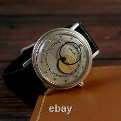1980 Raketa Copernicus Kopernik Vintage Urss Russie Soviet Montre Soleil Lune