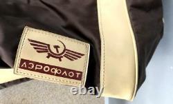 1984 Aeroflot Vintage Urss Russe Sac À Main Soviétique Logo