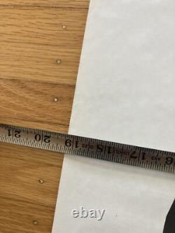 Affiche de propagande soviéto-russe Anti-nucléaire, paix Anti-guerre, URSS vintage 1986